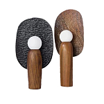 Настольная лампа из дерева Decorative Wooden Lamp варинант исполнения - 1 | Loft Concept в Саратове