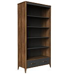 Стеллаж для книг открытый из массива бука Tasteful Furniture варинант исполнения - 1 | Loft Concept в Саратове