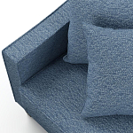 Мебельная ткань Шенилл голубой цвет 138 см T4-26 варинант исполнения - 4 | Loft Concept в Саратове