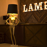 Лампа MANNEQUIN LAMP с абажуром руки на талии варинант исполнения - 5 | Loft Concept в Саратове