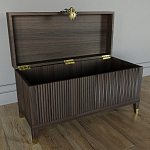 Большой дизайнерский Сундук Elsa Dreams Walnut варинант исполнения - 2 | Loft Concept в Саратове