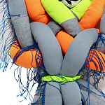 Кукла из одежды и павлопосадских платков Rusalka Blue Jeans 2 варинант исполнения - 3 | Loft Concept в Саратове