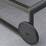 Шезлонг на металлическом каркасе с регулируемой спинкой GUELL Sunbed варинант исполнения - 7 | Loft Concept в Саратове