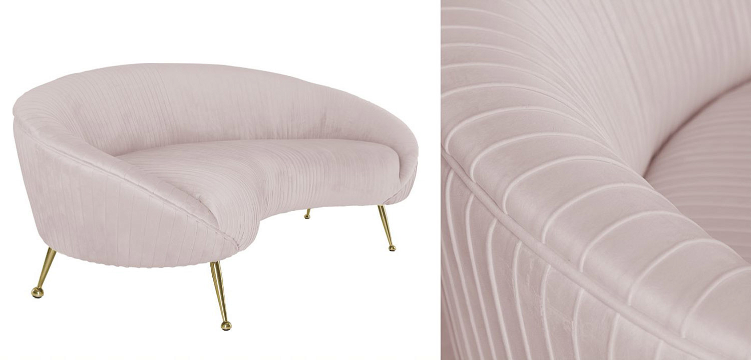 Диван Pebernat Lounge Sofa light pink Диван Pebernat Lounge Sofa light pink - Loft-Concept в Саратове