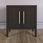 Тумбочка Primo с дверцами шпон темный орех варинант исполнения - 2 | Loft Concept в Саратове