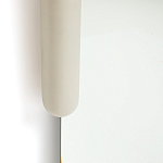 Зеркало овальное Curved Furniture бежевое варинант исполнения - 3 | Loft Concept в Саратове