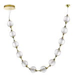 Люстра подвесная с шарообразными плафонами Crystal Globule варинант исполнения - 5 | Loft Concept в Саратове