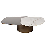 Столик журнальный Promontory с мрамором варинант исполнения - 6 | Loft Concept в Саратове
