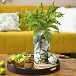 Ваза фарфоровая с ручной росписью Leopard Collection  варинант исполнения - 6 | Loft Concept в Саратове