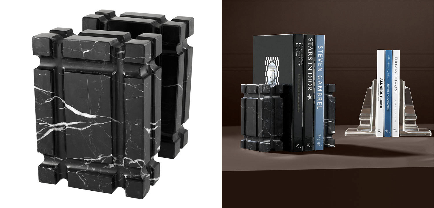 Держатель для книг Eichholtz BOOKEND LINEA SET OF 2 Держатель для книг Eichholtz BOOKEND LINEA SET OF 2 - Loft-Concept в Саратове