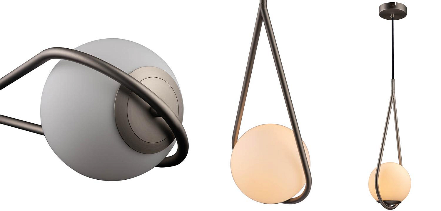 Подвесной светильник B.LUX C Ball nickel 48 Подвесной светильник B.LUX C Ball nickel 48 - Loft-Concept в Саратове
