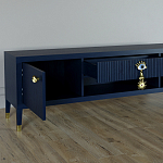 TV-тумба Дизайнерская Elsa Dreams Blue варинант исполнения - 3 | Loft Concept в Саратове