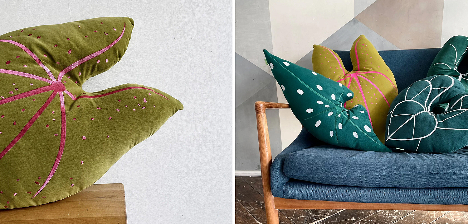 Декоративная подушка Botanical Cushion Caladium Декоративная подушка Botanical Cushion Caladium - Loft-Concept в Саратове