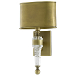 Бра с овальным абажуром на прозрачном основании Masculinity варинант исполнения - 3 | Loft Concept в Саратове