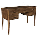 Стол письменный из массива бука Tasteful Furniture варинант исполнения - 1 | Loft Concept в Саратове