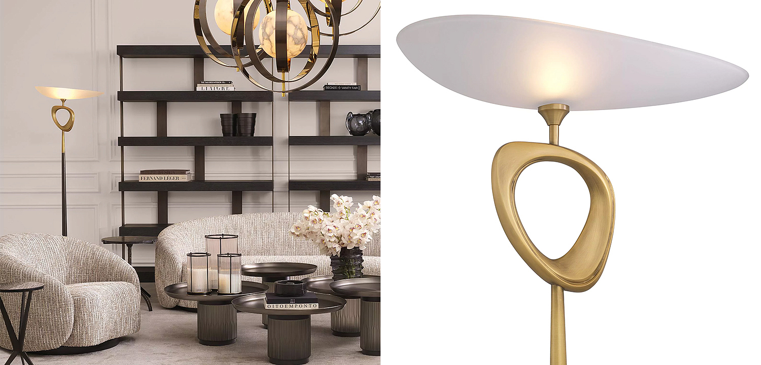 Торшер Eichholtz Floor Lamp Celine Торшер Eichholtz Floor Lamp Celine - Loft-Concept в Саратове