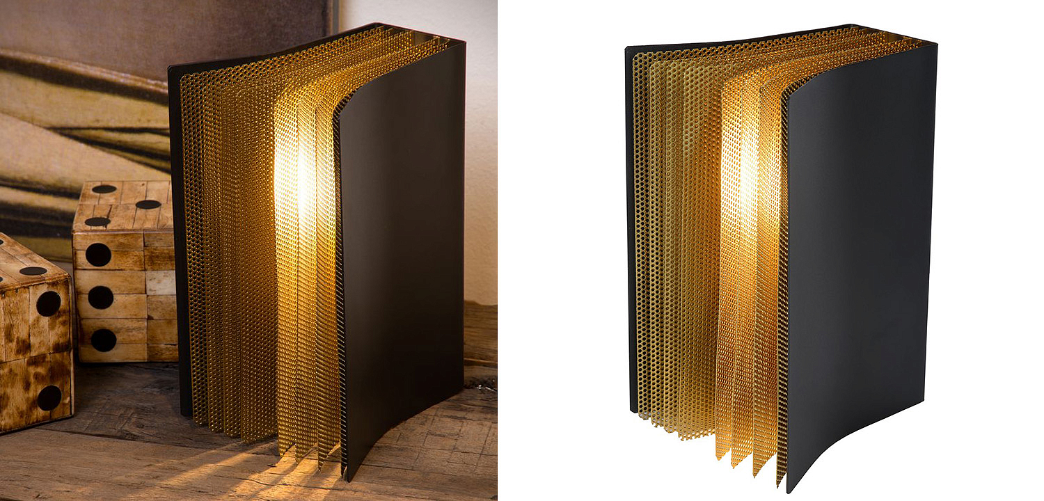 Настольная лампа Open Book table lamp Настольная лампа Open Book table lamp - Loft-Concept в Саратове
