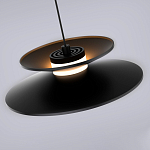 Подвесной светильник черного цвета из металла Obsidian Touch варинант исполнения - 4 | Loft Concept в Саратове