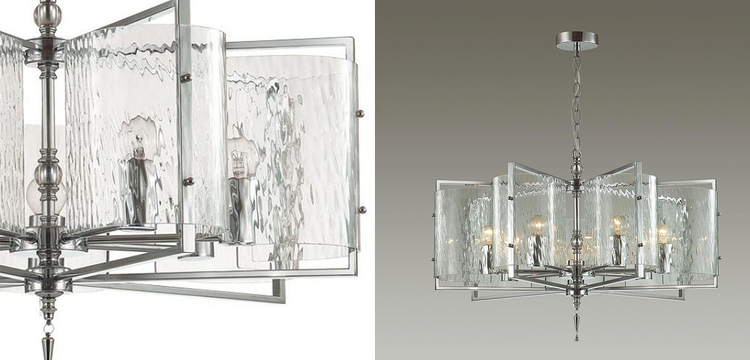 Люстра Karissa Chrome Chandelier 65 Люстра Karissa Chrome Chandelier 65 - Loft-Concept в Саратове