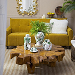 Ваза с крышкой фарфоровая с ручной росписью Leopard Collection  варинант исполнения - 6 | Loft Concept в Саратове