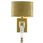 Бра с овальным абажуром на прозрачном основании Masculinity варинант исполнения - 2 | Loft Concept в Саратове