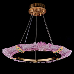 Люстра в форме кольца розовая Warm Pink Light варинант исполнения - 1 | Loft Concept в Саратове