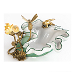 Чаша фигурная с обитателями леса и цветами Eden Garden варинант исполнения - 2 | Loft Concept в Саратове