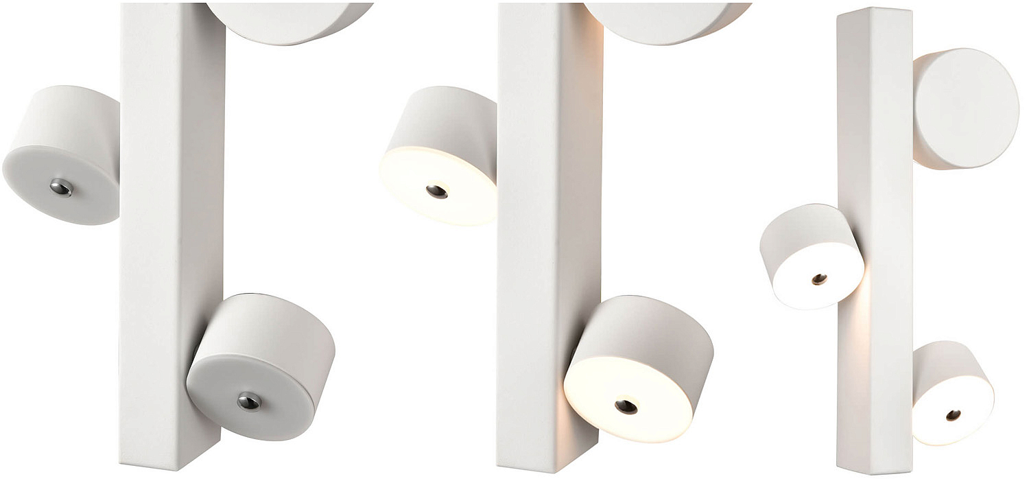 Бра Pohon White Circles Wall Lamp Бра Pohon White Circles Wall Lamp - Loft-Concept в Саратове