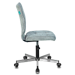 Офисное кресло в серо-голубом велюре Bureaucrats варинант исполнения - 3 | Loft Concept в Саратове