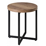 Стол журнальный круглый в стиле лофт Urban Style Space варинант исполнения - 1 | Loft Concept в Саратове