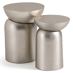 Приставной стол из алюминиевого сплава Meskill Side Table варинант исполнения - 7 | Loft Concept в Саратове