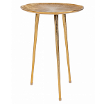 Металлический кофейный столик Waterlily Gold варинант исполнения - 1 | Loft Concept в Саратове