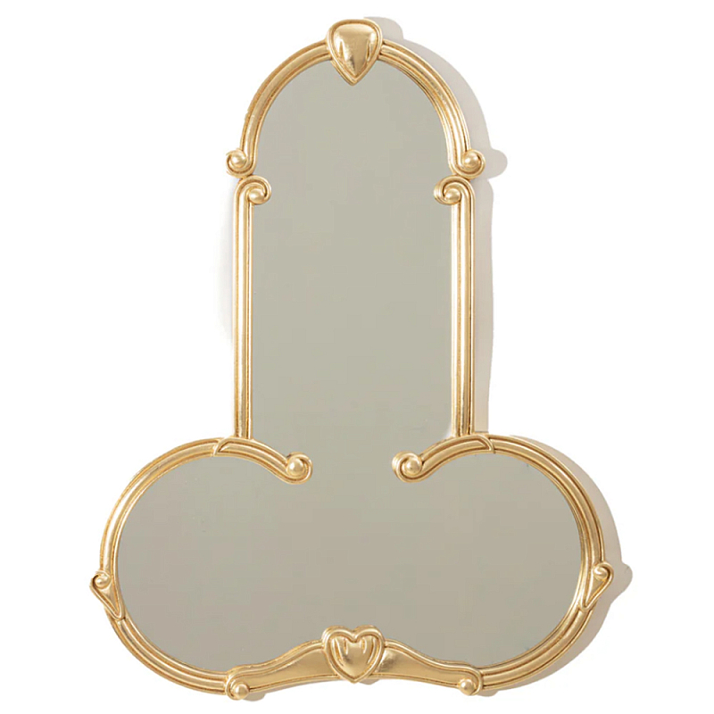 Зеркало SELETTI Liberty Mirror Man Золотой Зеркало SELETTI Liberty Mirror Man Золотой в Саратове | Loft Concept