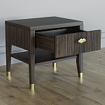 Прикроватная тумбочка с ящиком Elsa Dreams Walnut варинант исполнения - 2 | Loft Concept в Саратове