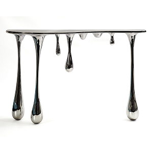 Дизайнерская Консоль Melting Silver Console Zhipeng Tan
