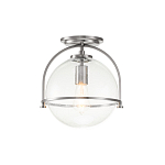 Потолочный светильник с прозрачным стеклянным шаром с эффектом пузырьков Hinkley варинант исполнения - 7 | Loft Concept в Саратове
