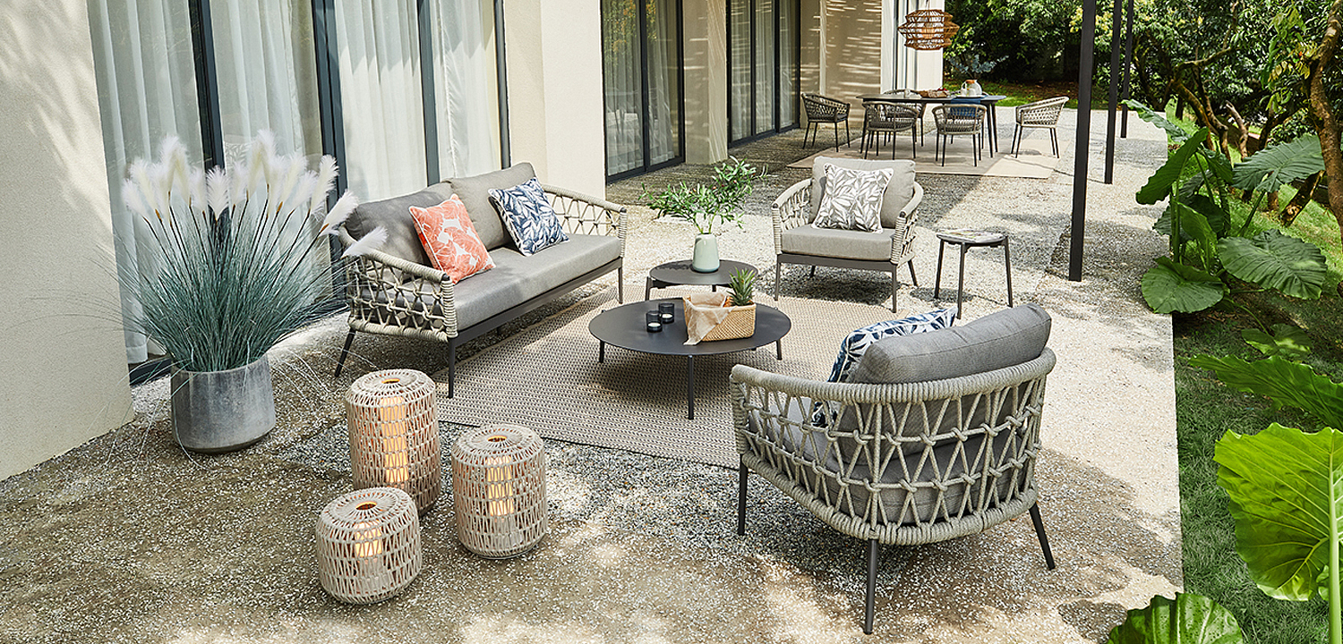 Уличный диван Niels Outdoor Sofa Уличный диван Niels Outdoor Sofa - Loft-Concept в Саратове