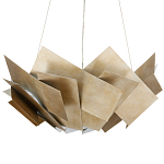 Люстра из прямоугольных панелей Iron Panels варинант исполнения - 3 | Loft Concept в Саратове