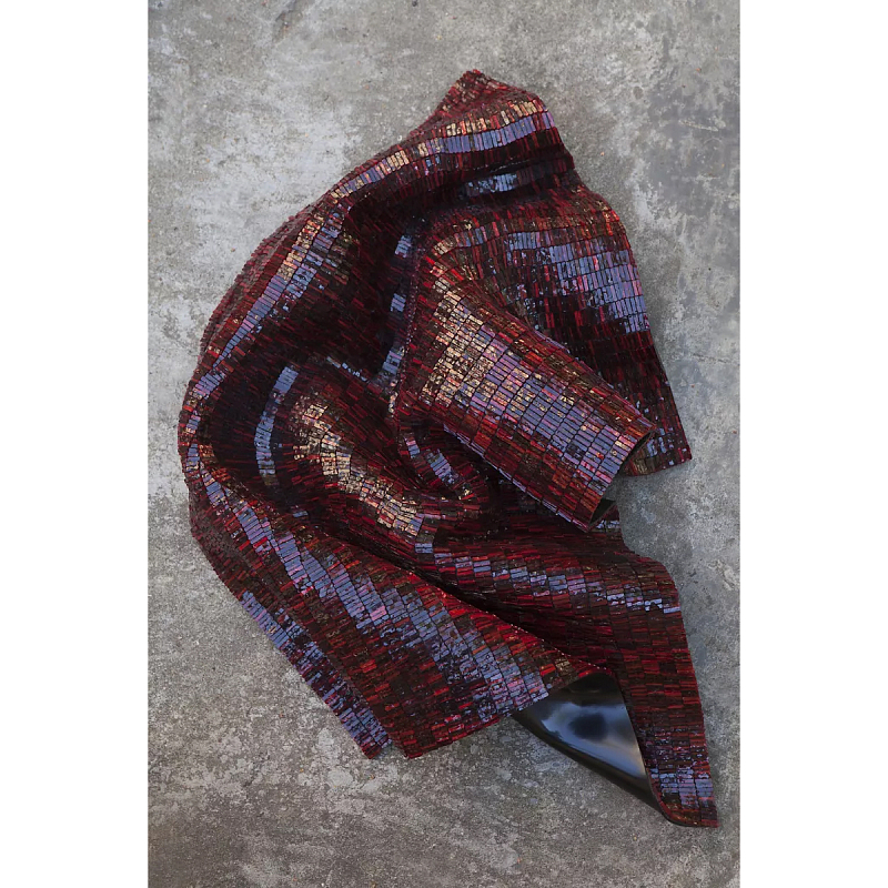 Панно «Drop» Бордовый в Саратове | Loft Concept 