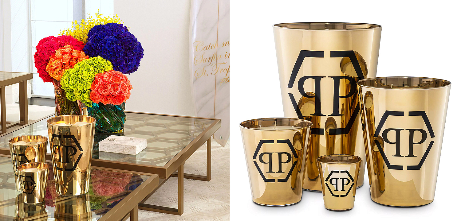 Свеча Philipp Plein Candle Empire Gold XL Свеча Philipp Plein Candle Empire Gold XL - Loft-Concept в Саратове