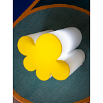 Настольная дизайнерская лампа Poltronova Passiflora Yellow Table Lamp варинант исполнения - 2 | Loft Concept в Саратове