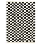 Ковер с шахматным принтом Chess Layout с эффектом шерсти варинант исполнения - 3 | Loft Concept в Саратове