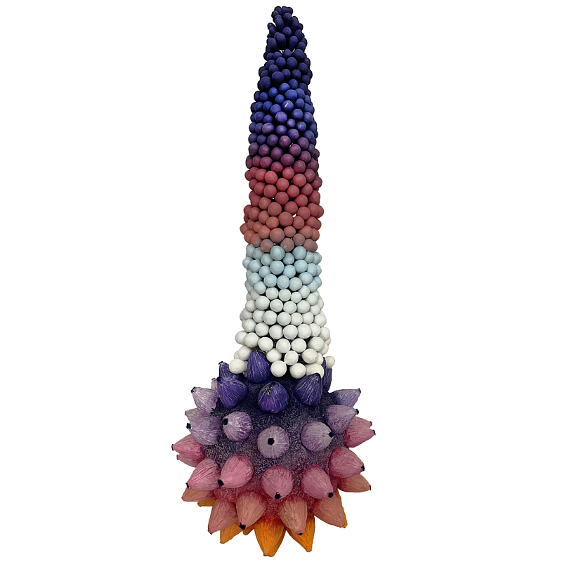 Статуэтка для интерьера цветной фрукт Tropical Fruit Pandora 68 Фиолетовый Оранжевый Лиловый в Саратове | Loft Concept 