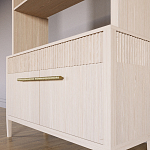 Стеллаж Primo с ящиками Светлый дуб  варинант исполнения - 4 | Loft Concept в Саратове