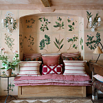 Обои ручная роспись Botanical Studies Cutter colourway варинант исполнения - 1 | Loft Concept в Саратове