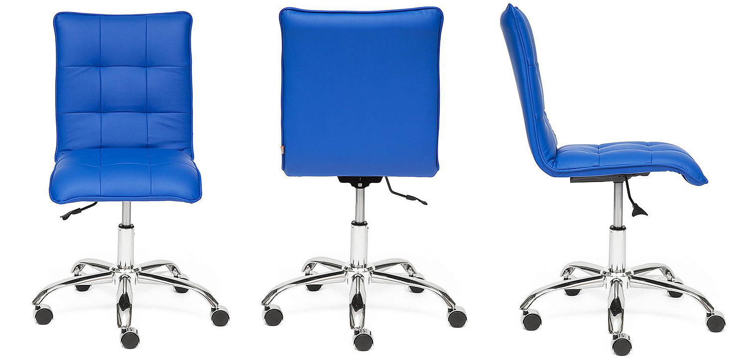 Кресло Deborah eco-leather blue Кресло Deborah eco-leather blue - Loft-Concept в Саратове