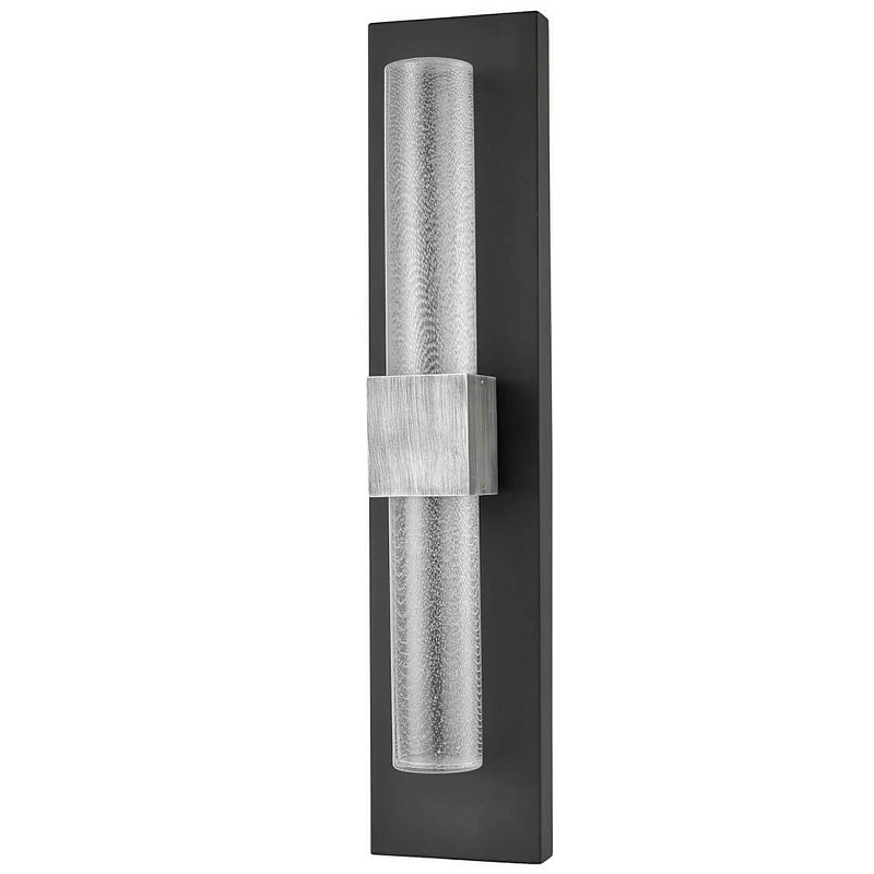 Бра Luminous Tube Double Bra Черный Прозрачный Бра Luminous Tube Double Bra Черный Прозрачный в Саратове | Loft Concept