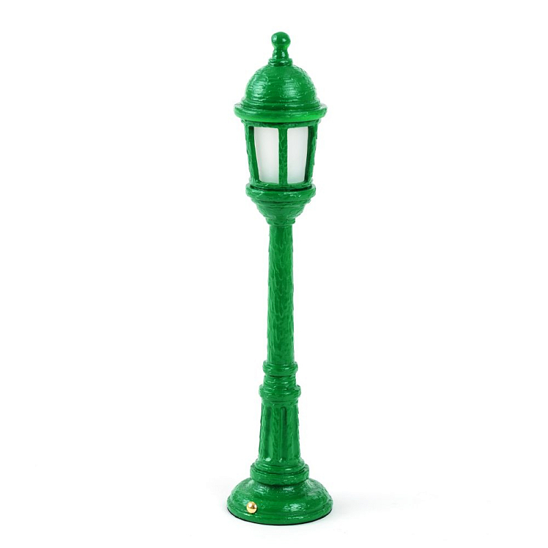 Настольная лампа Seletti Street Lamp Dining Green Зеленый в Саратове | Loft Concept 