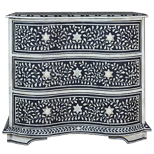 Комод Inlaid Bone Stars And Waves
