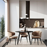 Подвесной светильник  с плоским прозрачным стеклянным плафоном Grada Light варинант исполнения - 9 | Loft Concept в Саратове